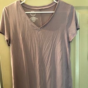 purple everyday wear tee